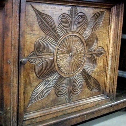 Another carved cabinet